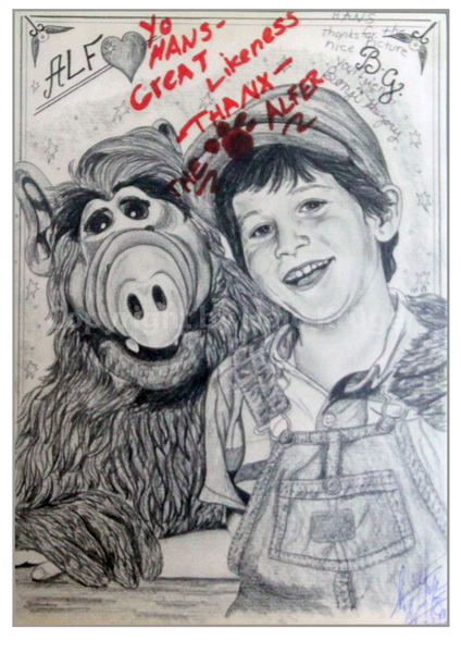 Alf und Benji Gregory